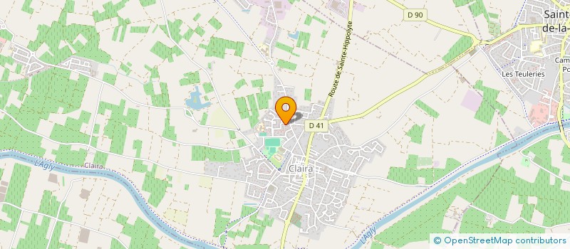 localisation de l'entreprise SCI ABDPON  CLAIRA