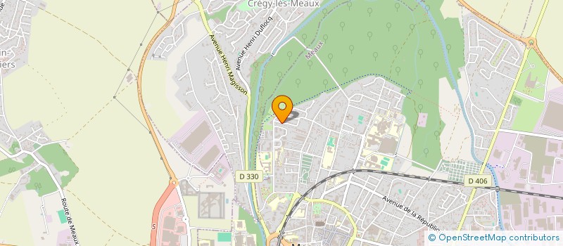 localisation de l'entreprise SCI ABEC à MEAUX