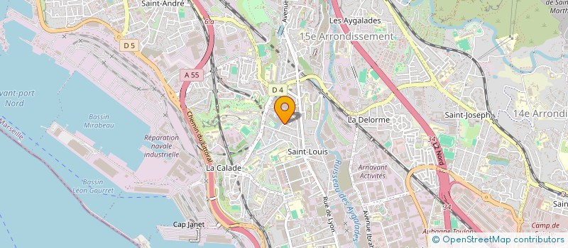 localisation de l'entreprise SCI ABEDI à MARSEILLE