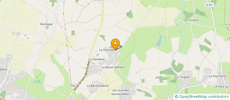 localisation de l'entreprise SCI ABEILLE  PORNIC