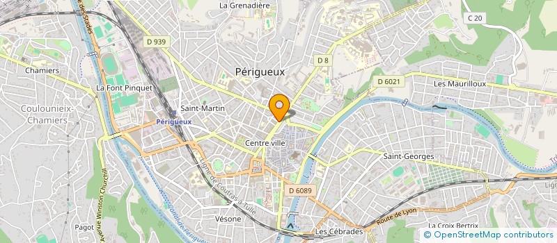 localisation de l'entreprise SCI ABEILLE à PERIGUEUX