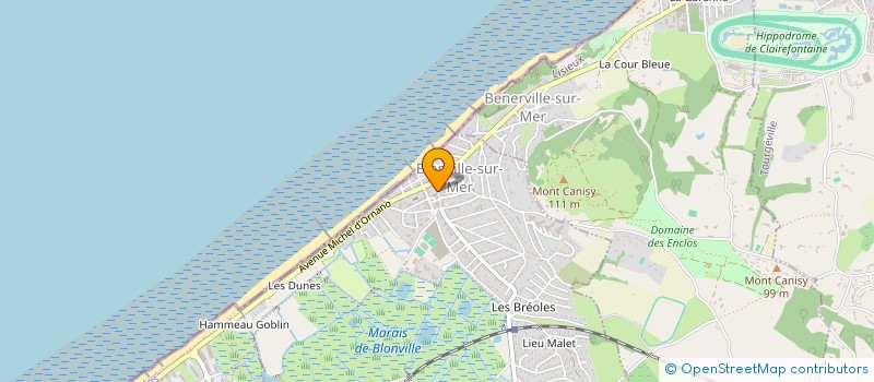 localisation de l'entreprise SCI ABEL à BLONVILLE-SUR-MER