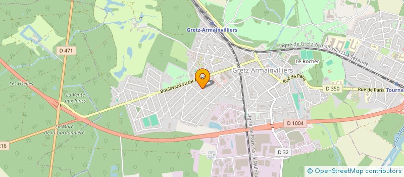 localisation de l'entreprise SCI ABEL DE SOUSA  GRETZ-ARMAINVILLIERS