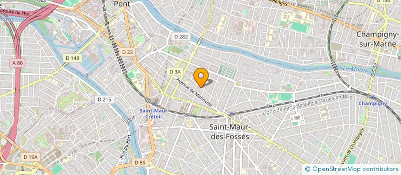 localisation de l'entreprise SCI ABEL GAUNAY à SAINT-MAUR-DES-FOSSES