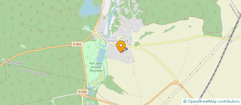 localisation de l'entreprise SCI ABEL TASMAN  ERMENONVILLE