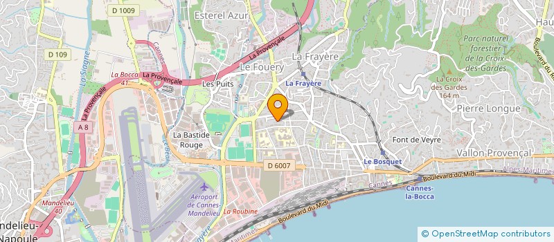 localisation de l'entreprise SCI ABELLGAM à CANNES