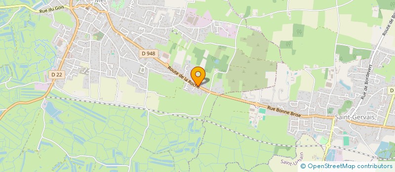 localisation de l'entreprise SCI ABER BEAUVOIR  BEAUVOIR-SUR-MER