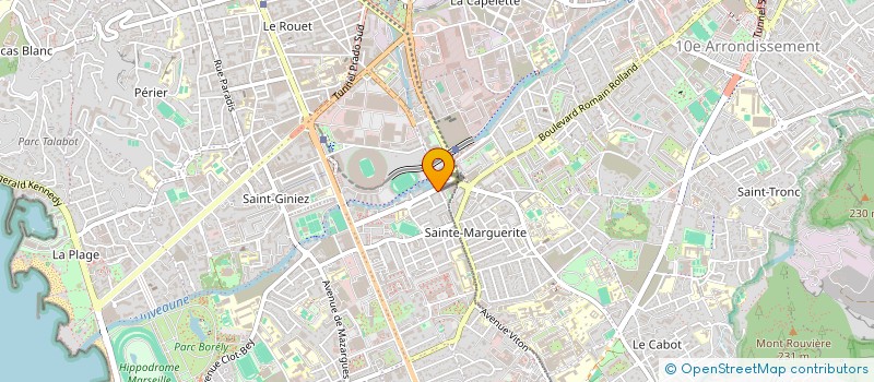 localisation de l'entreprise SCI ABERGEL à MARSEILLE