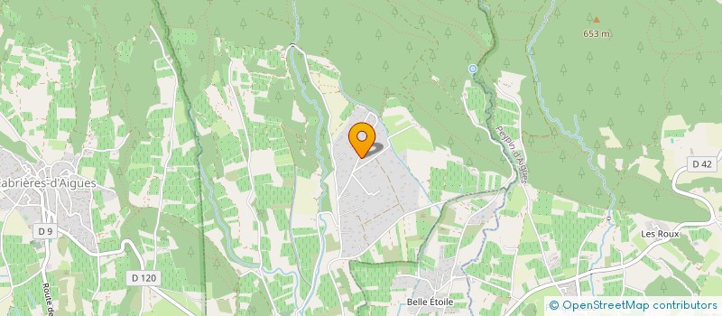 localisation de l'entreprise SCI ABG  LA MOTTE D'AIGUES