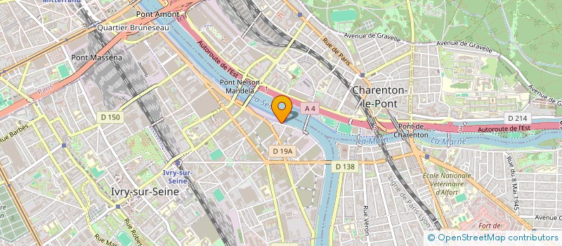 localisation de l'entreprise SCI ABG à IVRY-SUR-SEINE