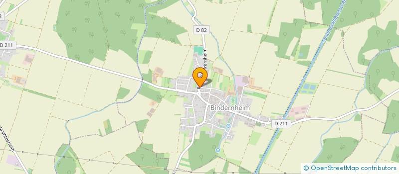 localisation de l'entreprise SCI ABG IMMO  BINDERNHEIM