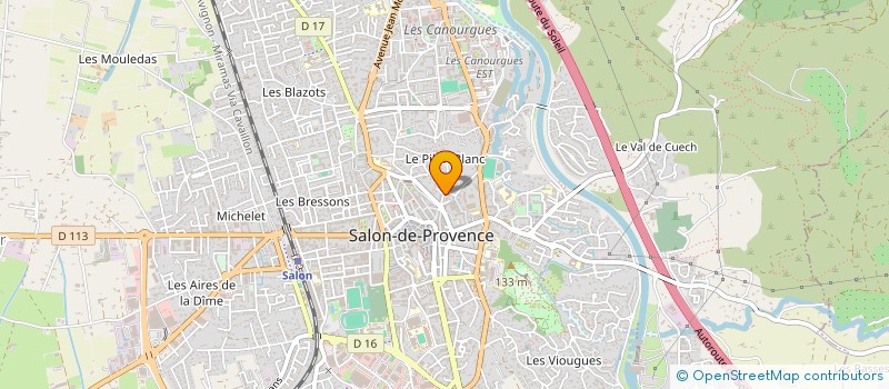 localisation de l'entreprise SCI ABGB SALON  SALON-DE-PROVENCE