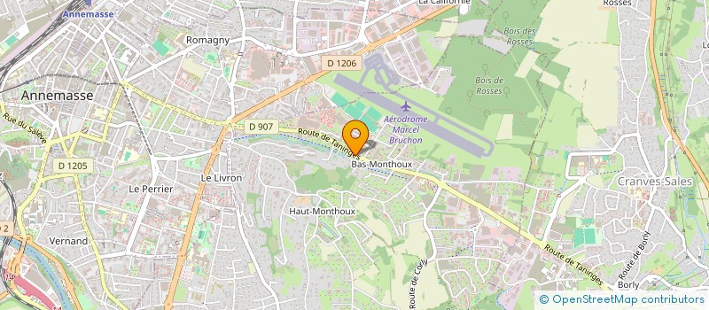 localisation de l'entreprise SCI ABGCC2  VETRAZ-MONTHOUX