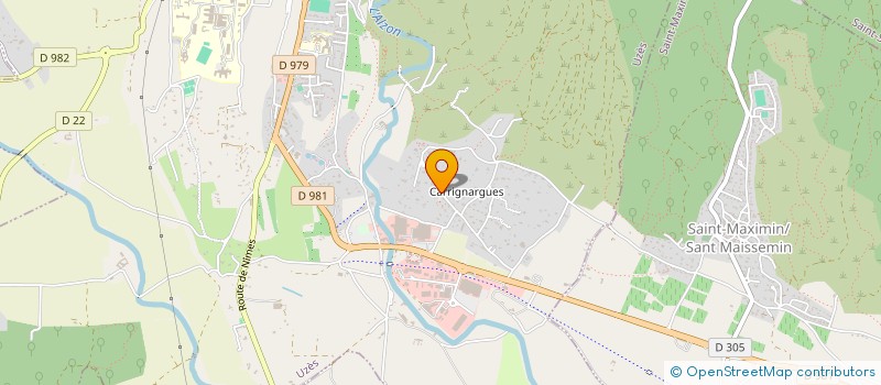 localisation de l'entreprise SCI ABGM DUCROUX-TAVERNY  UZES