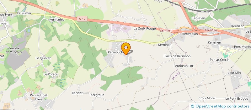 localisation de l'entreprise SCI ABGRALL GARION  TREGLAMUS