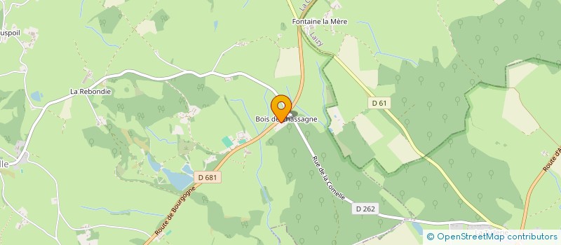 localisation de l'entreprise SCI ABHB  LA COMELLE