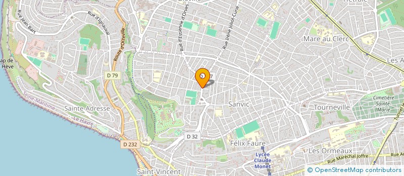 localisation de l'entreprise SCI ABI à LE HAVRE