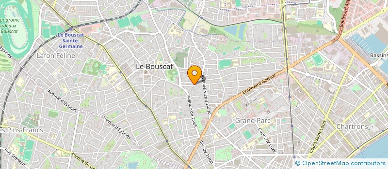 localisation de l'entreprise SCI ABI TALENCE  LE BOUSCAT