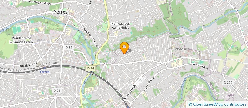 localisation de l'entreprise SCI ABIA  BRUNOY