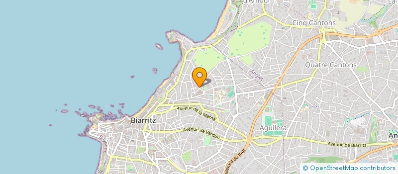 localisation de l'entreprise SCI ABIDE à BIARRITZ