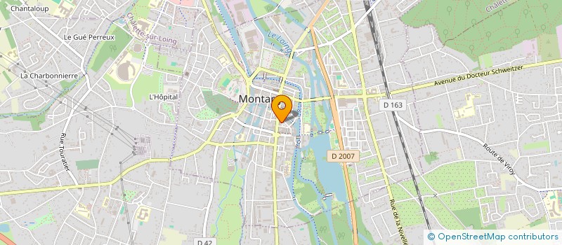 localisation de l'entreprise SCI ABIDIN à MONTARGIS