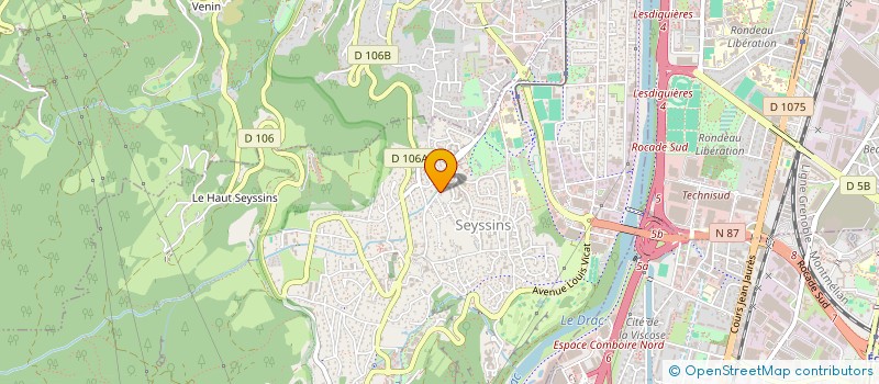 localisation de l'entreprise SCI ABIDJAN à SEYSSINS