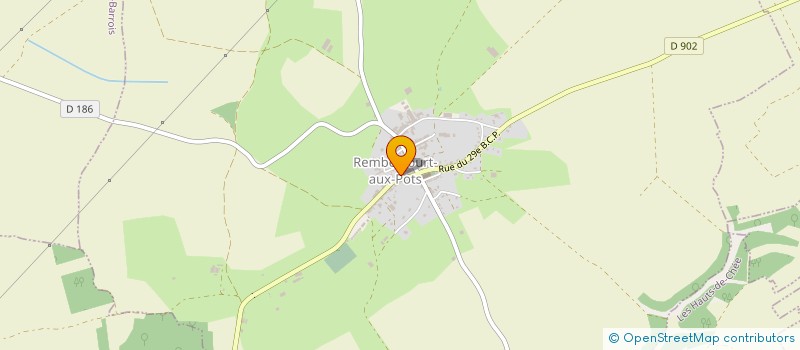localisation de l'entreprise SCI ABIES  REMBERCOURT-SOMMAISNE