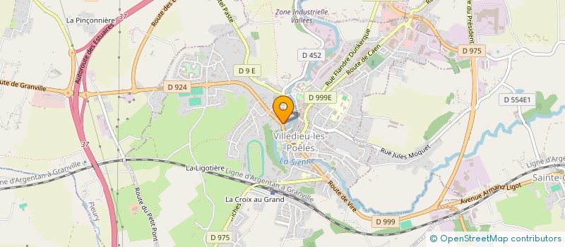 localisation de l'entreprise SCI ABIGAEL  VILLEDIEU-LES-POELES-ROUFFIGNY