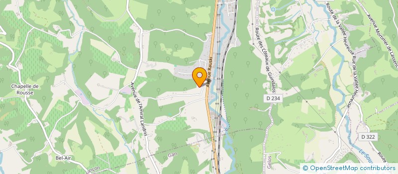 localisation de l'entreprise SCI ABIMO à JURANCON