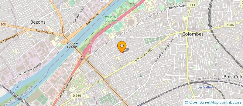 localisation de l'entreprise SCI ABIPAT à COLOMBES