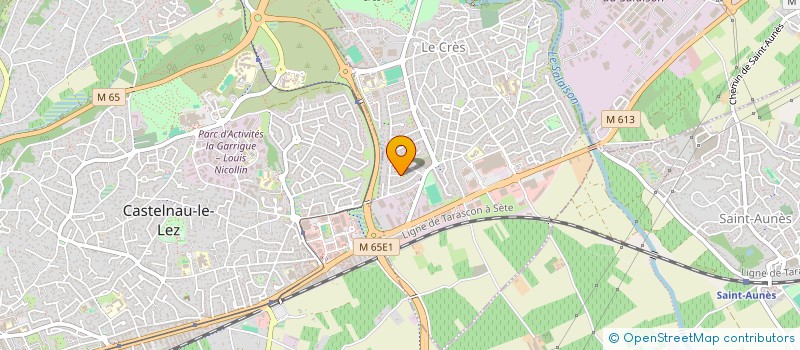 localisation de l'entreprise SCI ABITA à LE CRES