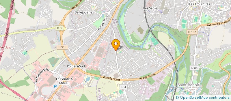 localisation de l'entreprise SCI ABITA à SAINT-BENOIT