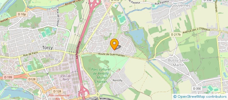 localisation de l'entreprise SCI ABJ  SAINT-THIBAULT-DES-VIGNES