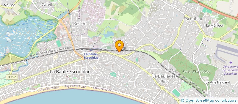 localisation de l'entreprise SCI ABL  LA BAULE-ESCOUBLAC