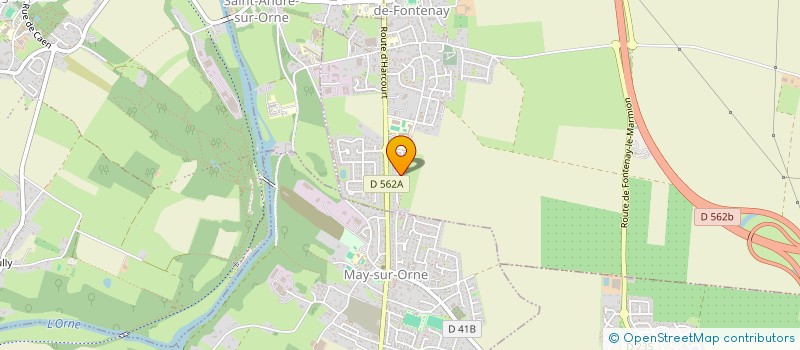 localisation de l'entreprise SCI ABL  SAINT-MARTIN-DE-FONTENAY