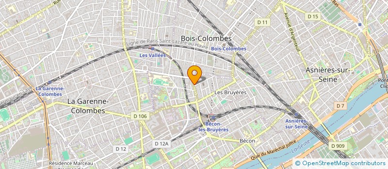 localisation de l'entreprise SCI ABL INVEST  ASNIERES-SUR-SEINE