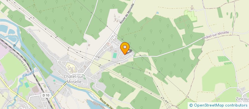 localisation de l'entreprise SCI ABLE  CHATEL-SUR-MOSELLE