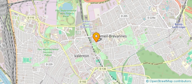localisation de l'entreprise SCI ABLI à LIMEIL-BREVANNES