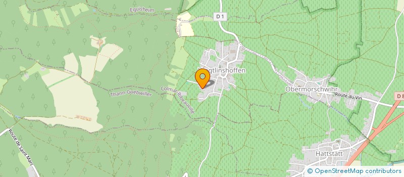 localisation de l'entreprise SCI ABM  VGTLINSHOFFEN