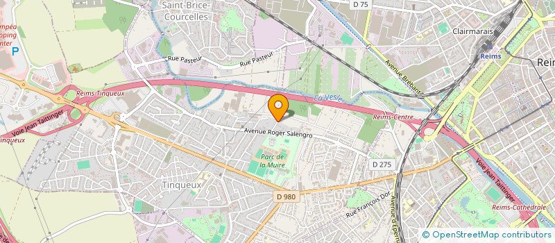 localisation de l'entreprise SCI ABMG  TINQUEUX