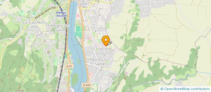 localisation de l'entreprise SCI ABMT IMMOBILIER  NEUVILLE-SUR-SAONE