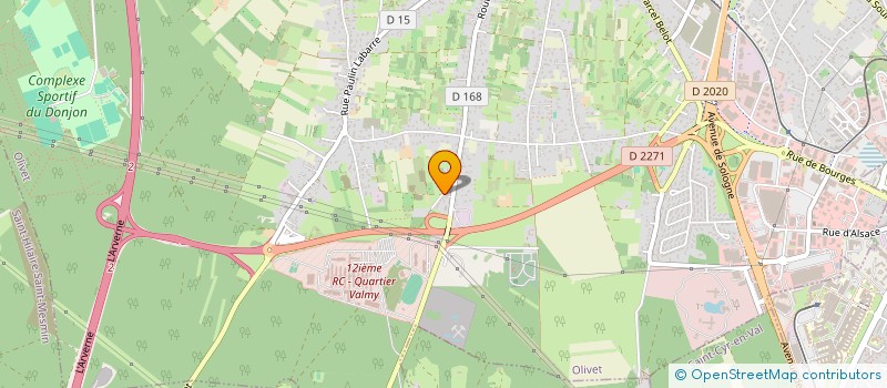 localisation de l'entreprise SCI ABONDANCE à OLIVET