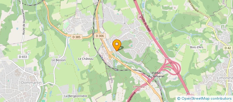 localisation de l'entreprise SCI ABONTEC  LISSIEU