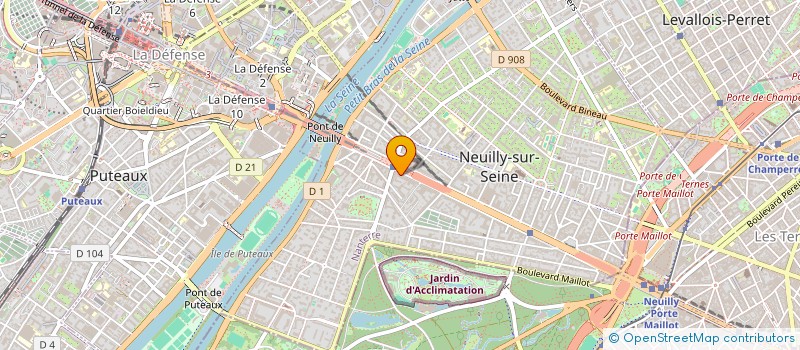 localisation de l'entreprise SCI ABOU à NEUILLY-SUR-SEINE