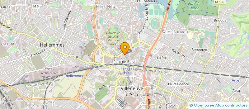 localisation de l'entreprise SCI ABOUBAKAR  VILLENEUVE-D'ASCQ