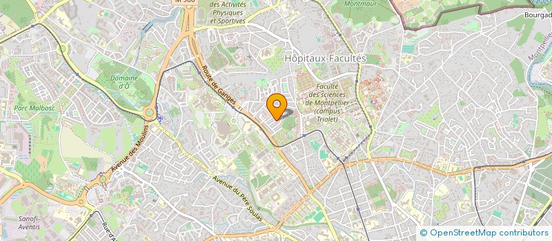 localisation de l'entreprise SCI ABOUGO  MONTPELLIER