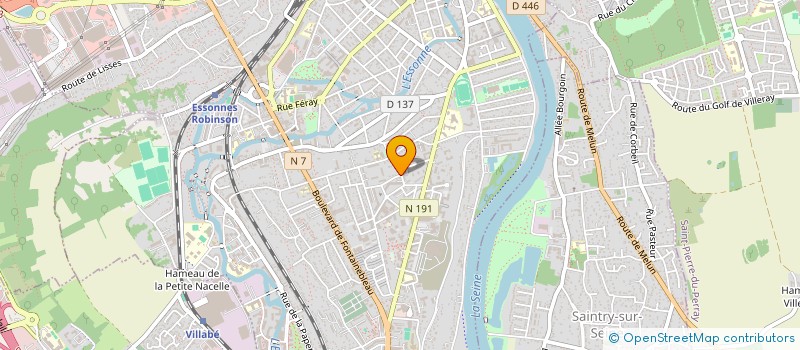 localisation de l'entreprise SCI ABOUHARIA  CORBEIL-ESSONNES