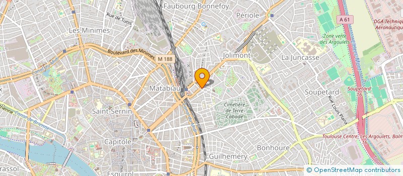 localisation de l'entreprise SCI ABOUT à TOULOUSE