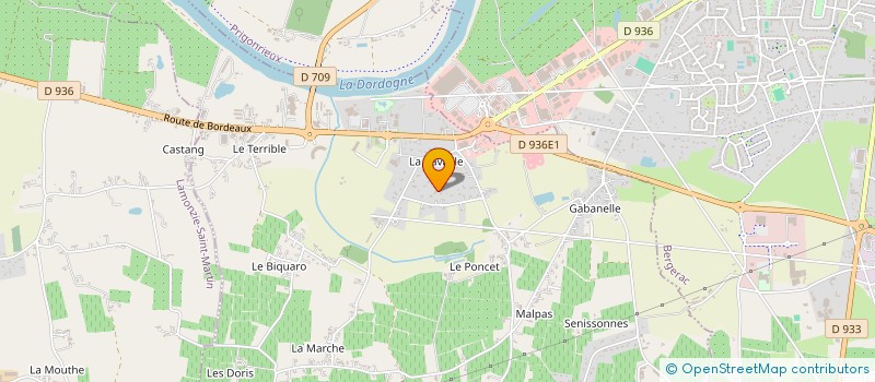 localisation de l'entreprise SCI ABP  SAINT-LAURENT-DES-VIGNES