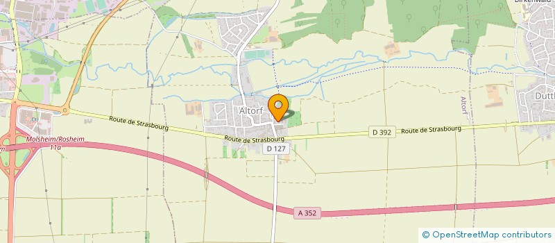 localisation de l'entreprise SCI ABRAHAM  ALTORF